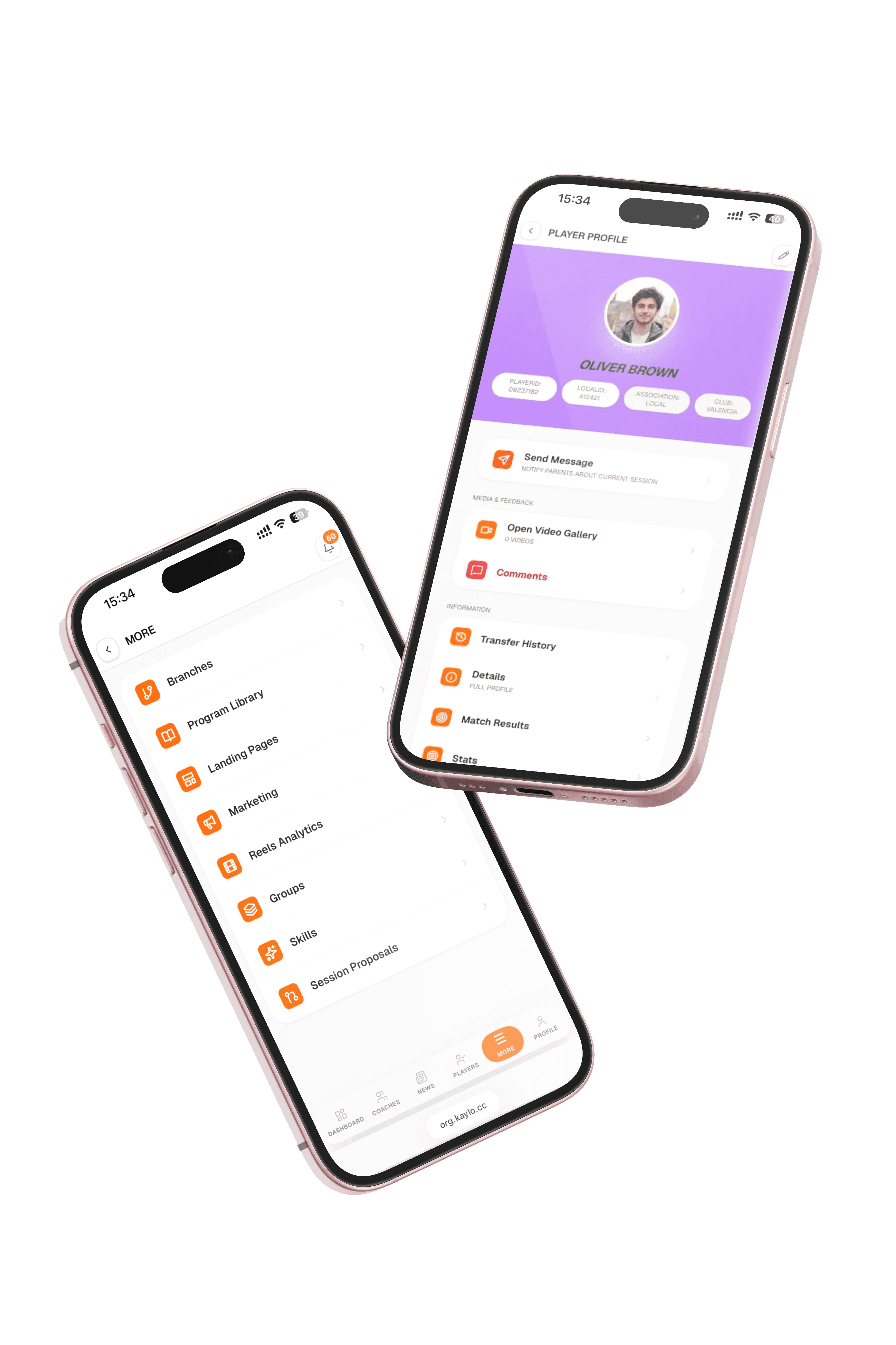 Kaylo Platform Interface Dashboard